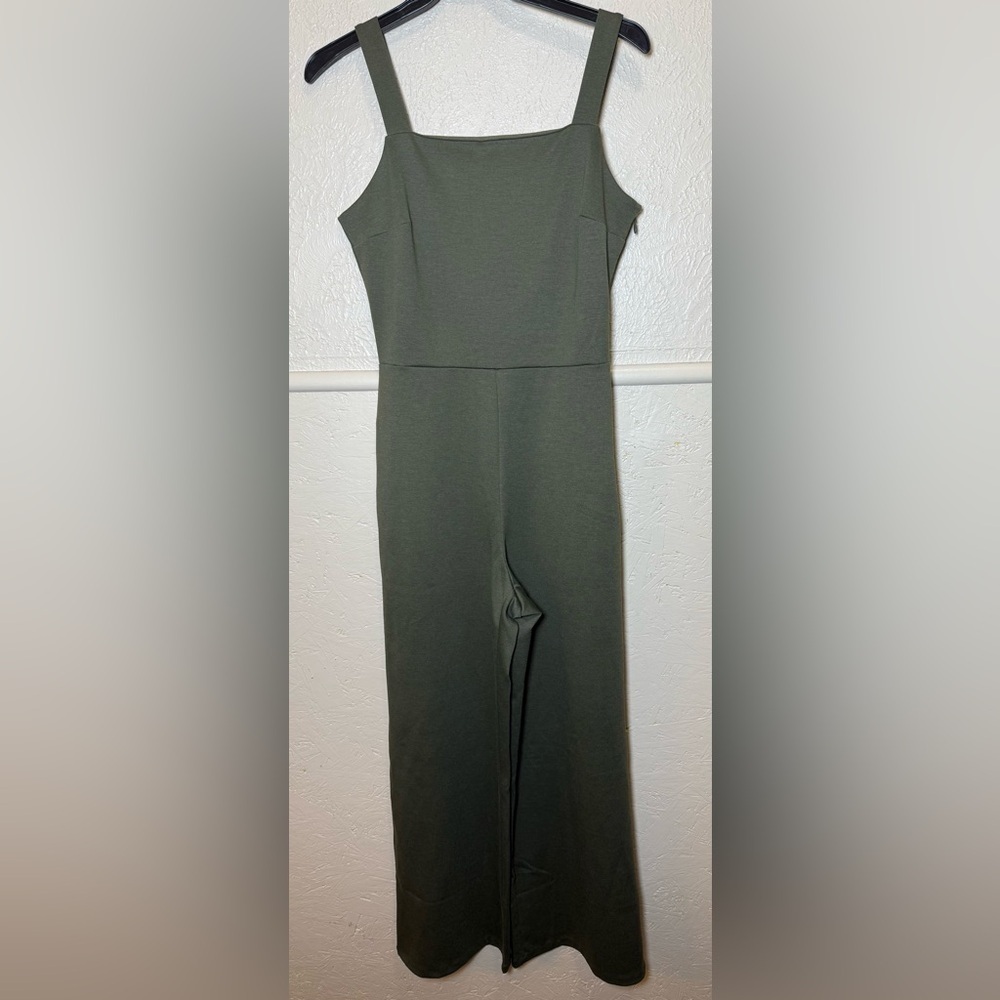 Gap Square neck Olive Green Women's Jumpsuit Size XS NWT